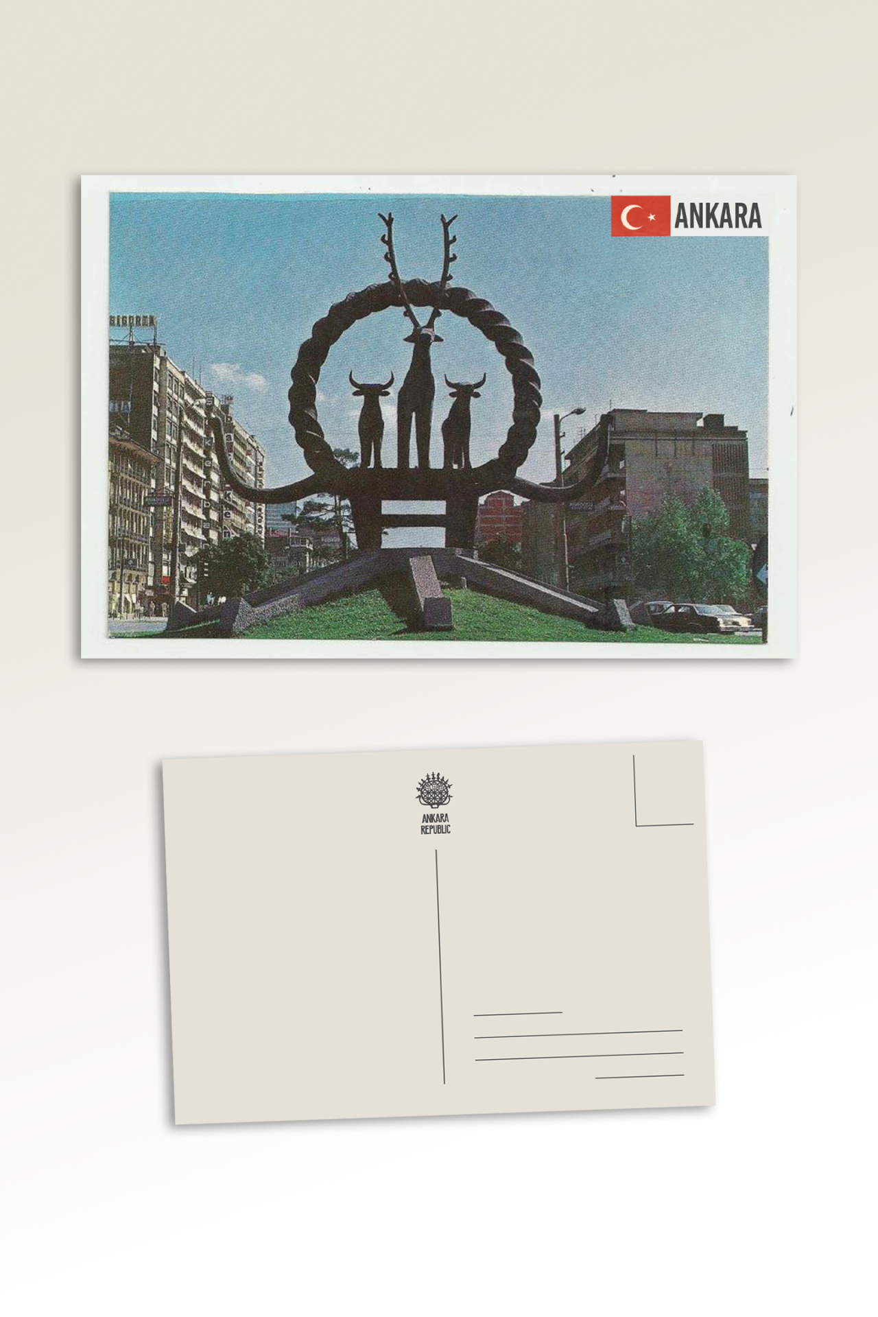 Hitit Güneşi Kartpostalı